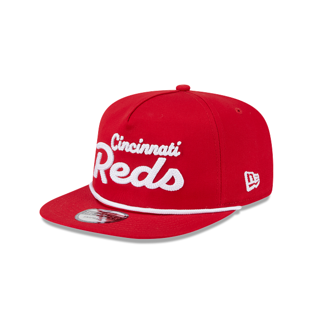 MLB Cincinnati Reds - MLB Golfer Team Text Snapback Hat, New Era