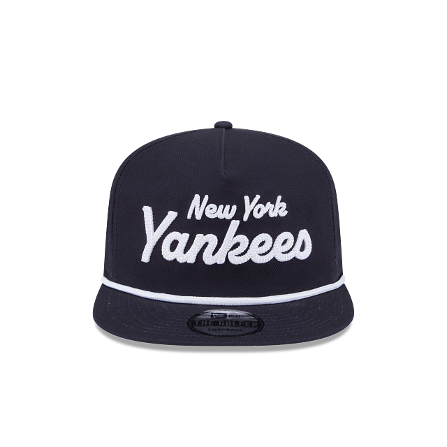 New York Yankees - Golfer Team Text Snapback Hat, New Era