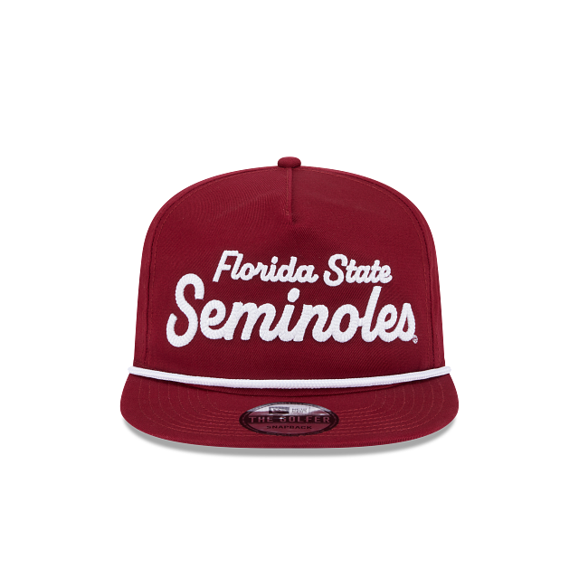 Florida State Seminoles - Golfer Team Adjustable Red Hat, New Era