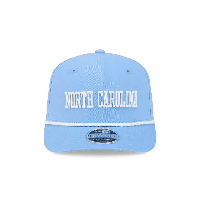 North Carolina Tar Heels - 9Seventy Wordmark Stretch-Snap Hat, New Era