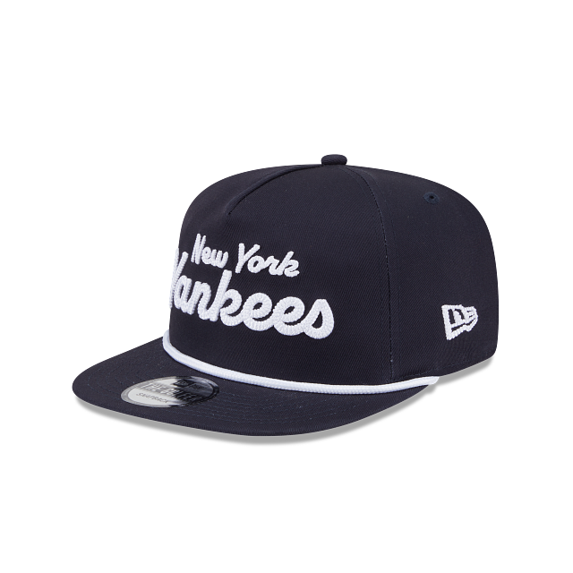 New York Yankees - Golfer Team Text Snapback Hat, New Era