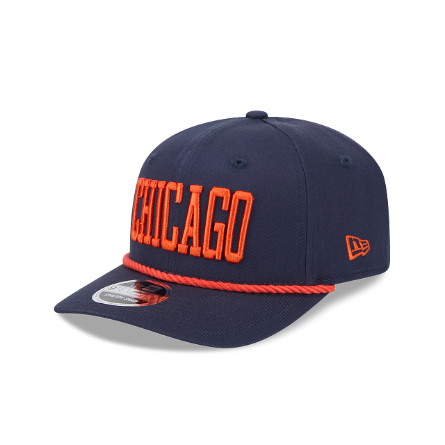 Chicago Bears - 9Seventy Wordmark Stretch-Snap Hat, New Era