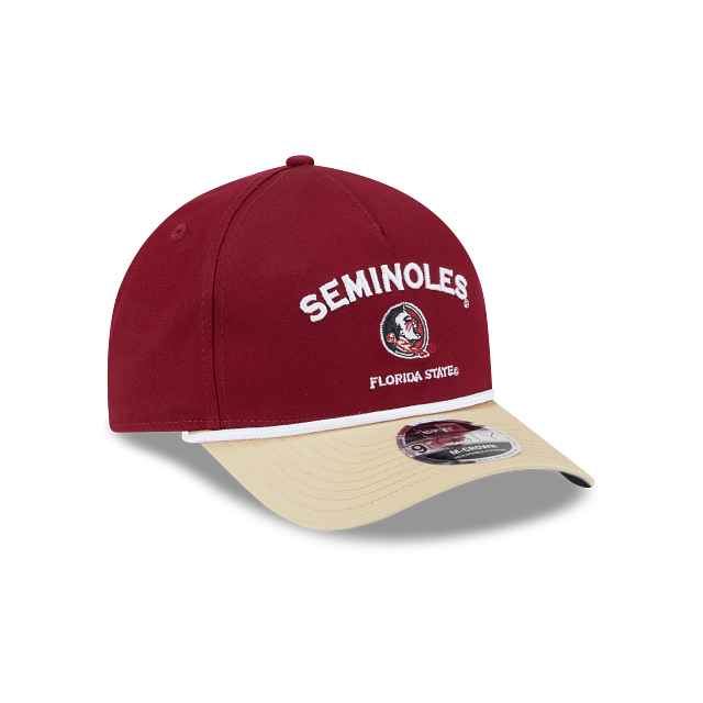 Florida State Seminoles - 9Forty M-Crown Two Tone Rope Snapback Hat, New Era