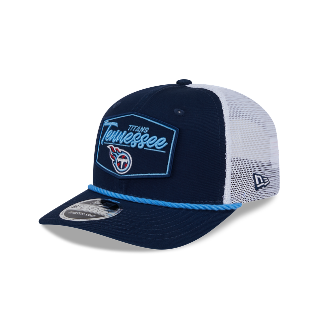 Tennessee Titans - 9Seventy Patch Stretch-Snap Trucker Hat, New Era