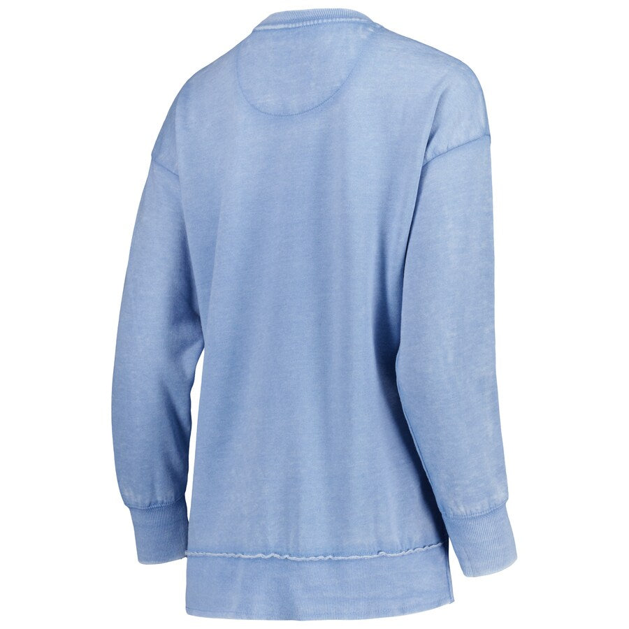 North Carolina Tar Heels "New Zealand" - Crew-Neck Rounded Bottom Vintage Fleece LongSleeve