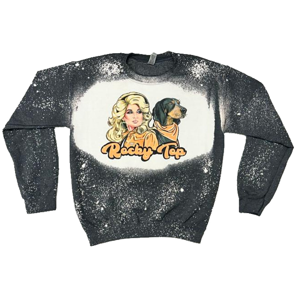 Tennessee Volunteers - Dolly & Smoky Dog Bleached Sweatshirt