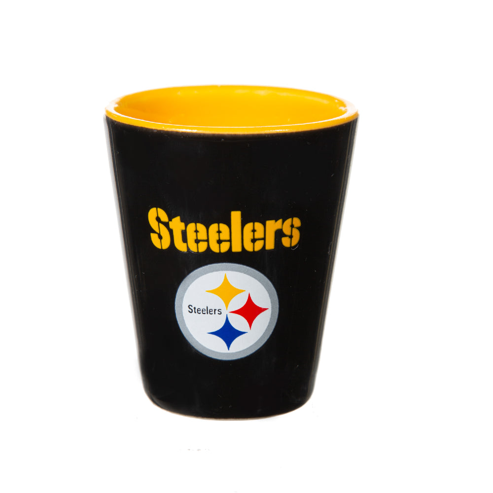 NFL Pittsburgh Steelers - Glass and Ceramic Shot Glass Set