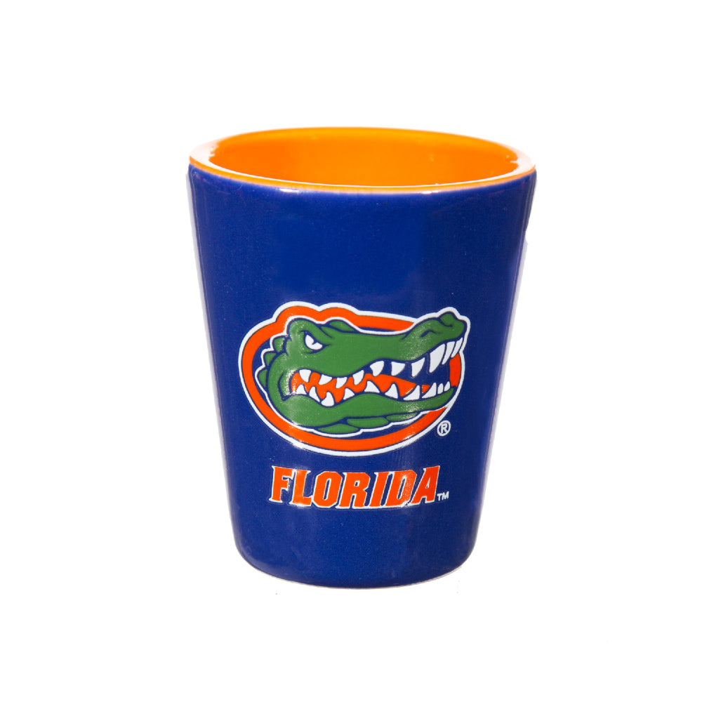 Florida Gators - NCAA Glass and Ceramic Shot Glass Set