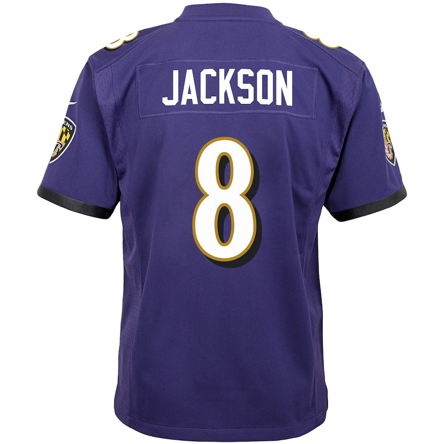 Baltimore Ravens - NFL Jackson Lamar Nike Youth Jersey