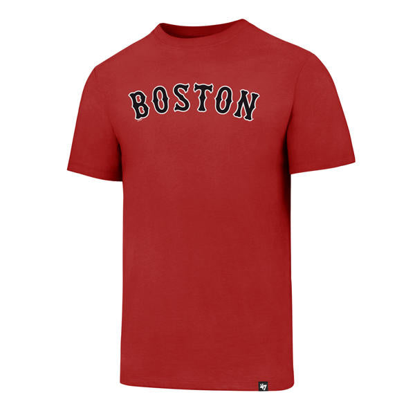 Boston Red Sox Red Team Wordmark T-Shirt