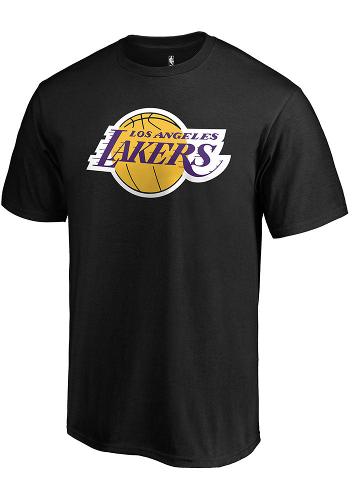 Los Angeles Lakers - Player Lebron #23 Black T-Shirt