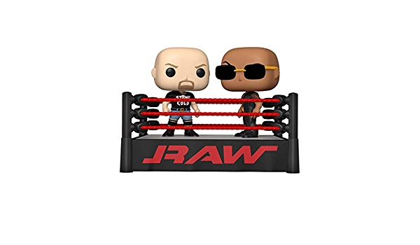 Funko POP! Moment: WWE - The Rock Vs. Stone Cold in Wrestling Ring