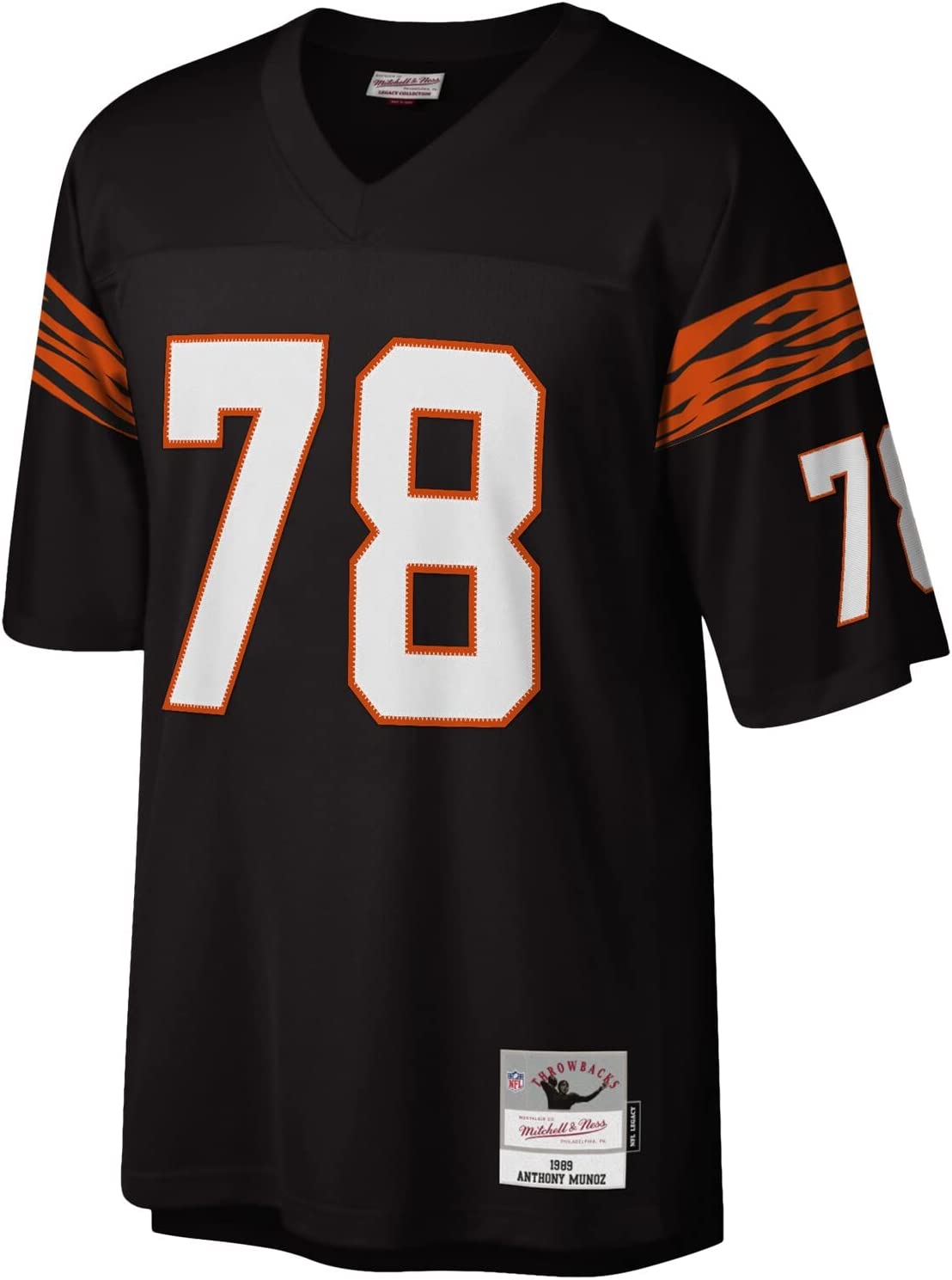 Cincinnati Bengals - Anthony Munoz Black Jersey