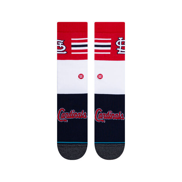 St. Louis Cardinals - MLB Stance STL Color Diamond Collection Socks