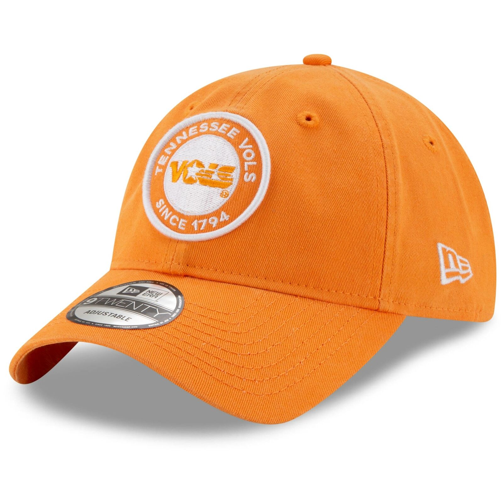 Tennessee Volunteers 9TWENTY Tennessee Orange Throwback Circle Adjustable Hat