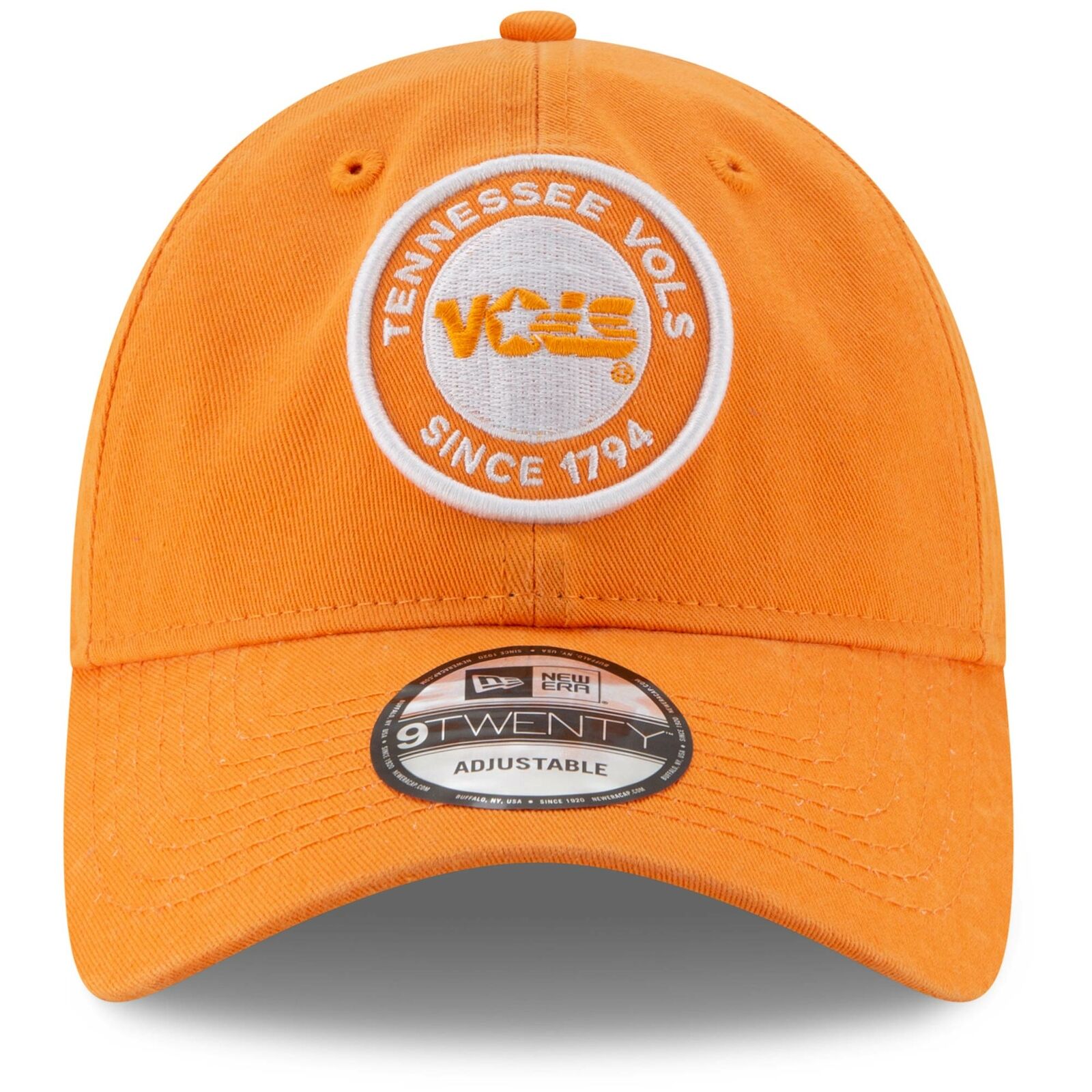 Tennessee Volunteers 9TWENTY Tennessee Orange Throwback Circle Adjustable Hat