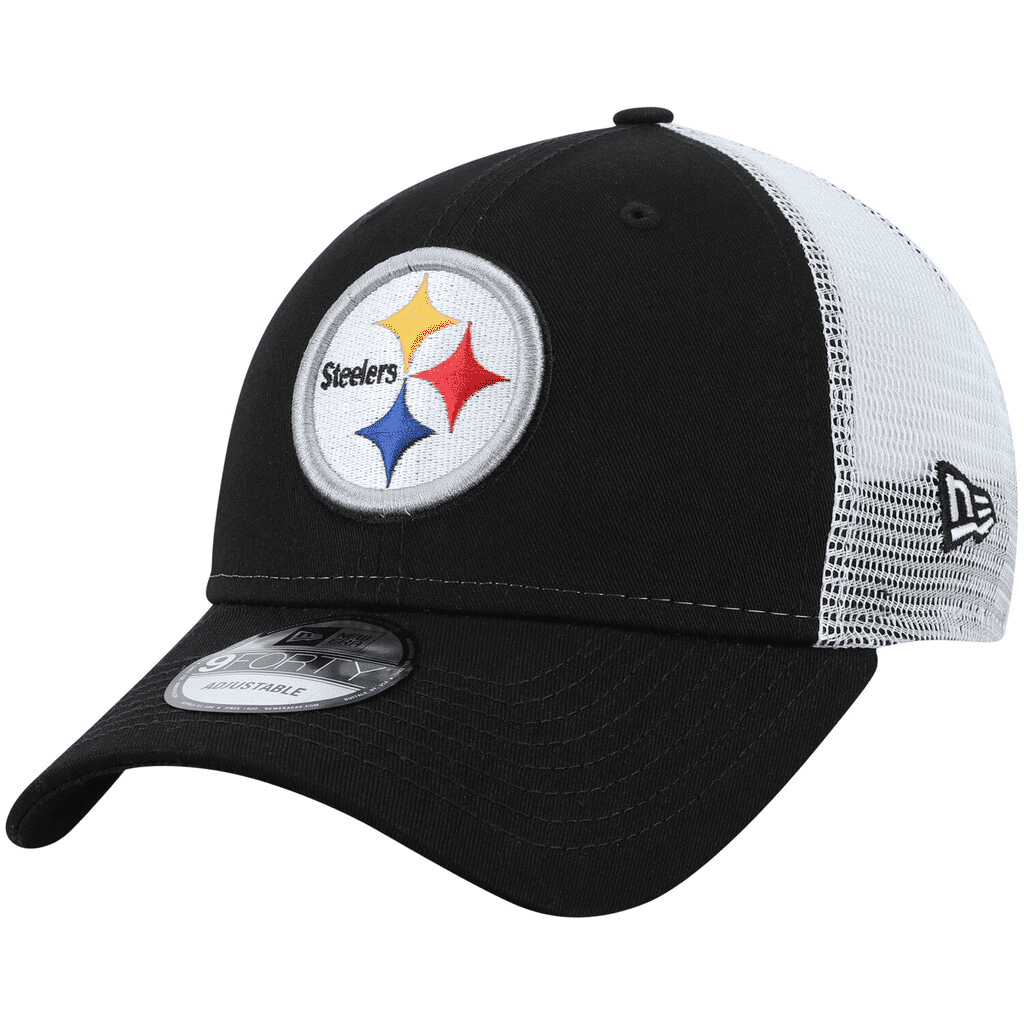 Pittsburgh Steelers - NFL 9Forty Adjustable Mesh Snapback Trucker Hat, New Era