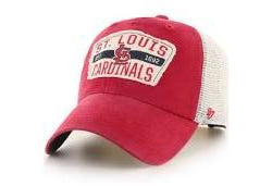 St. Louis Cardinals 47 Brand Vintage Red Crawford Clean Up Adjustable Hat