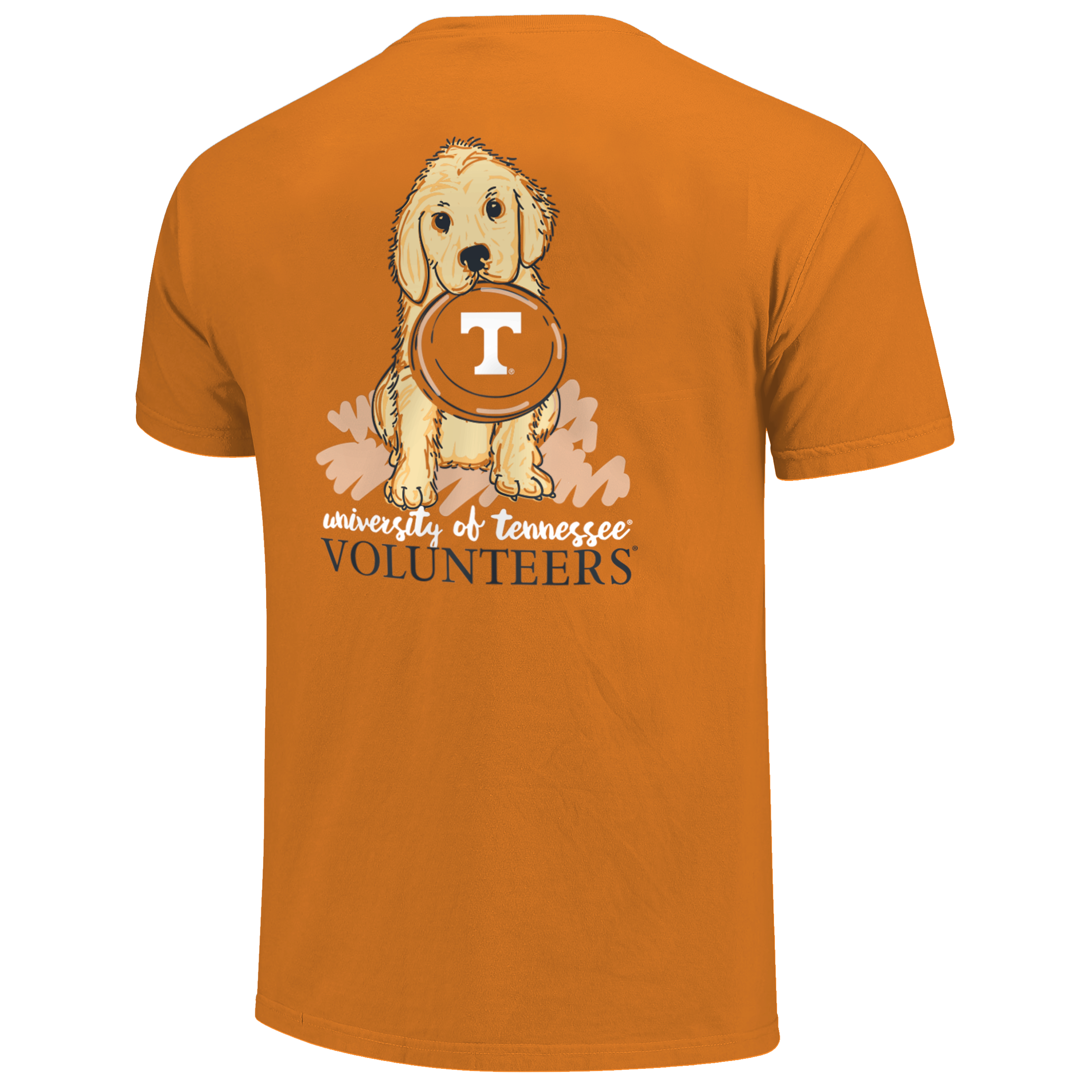 Tennessee Volunteers Game Day Frisbee Short Sleeve Orange T-Shirt