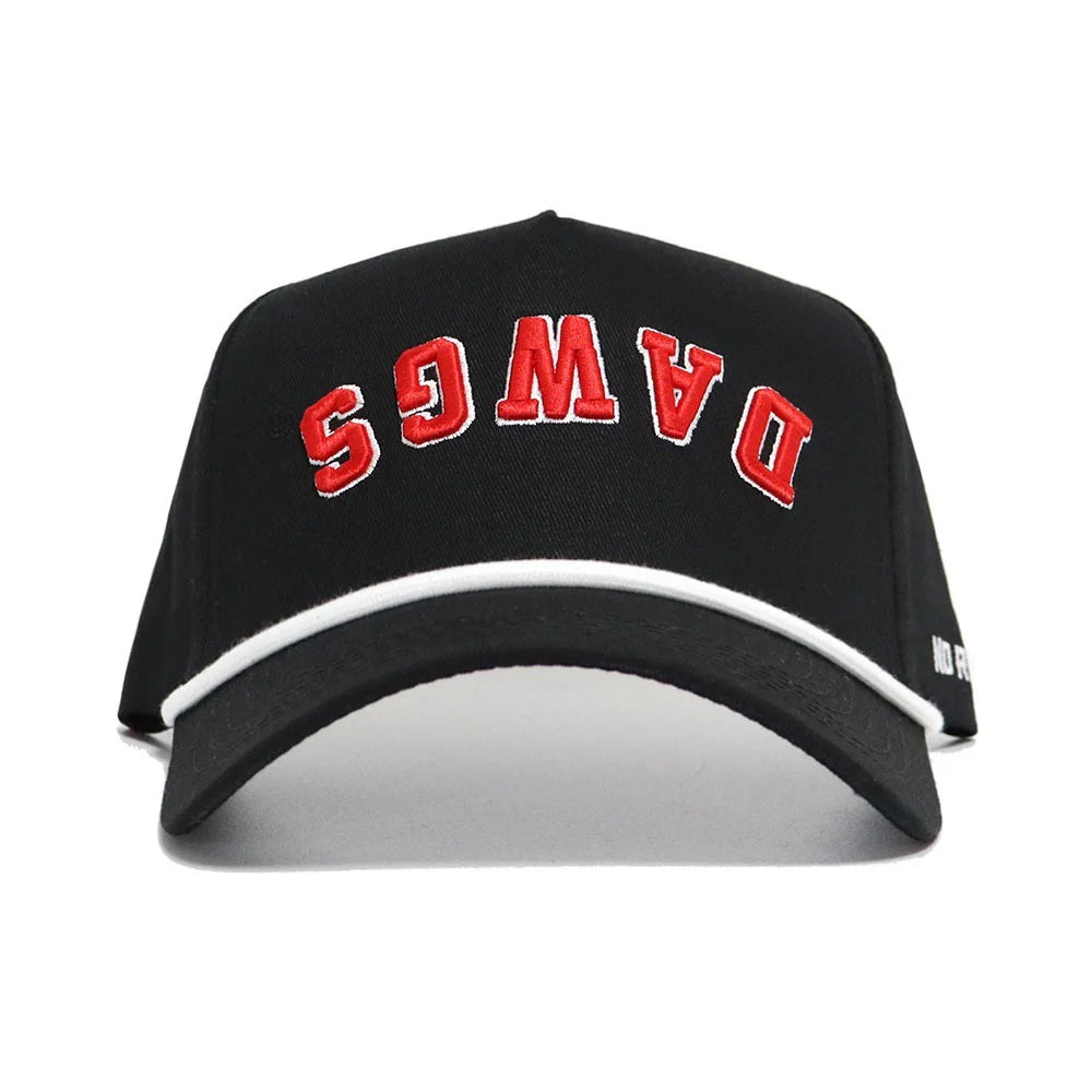 Georgia Bulldogs - Black Upside Down DAWGS Hat