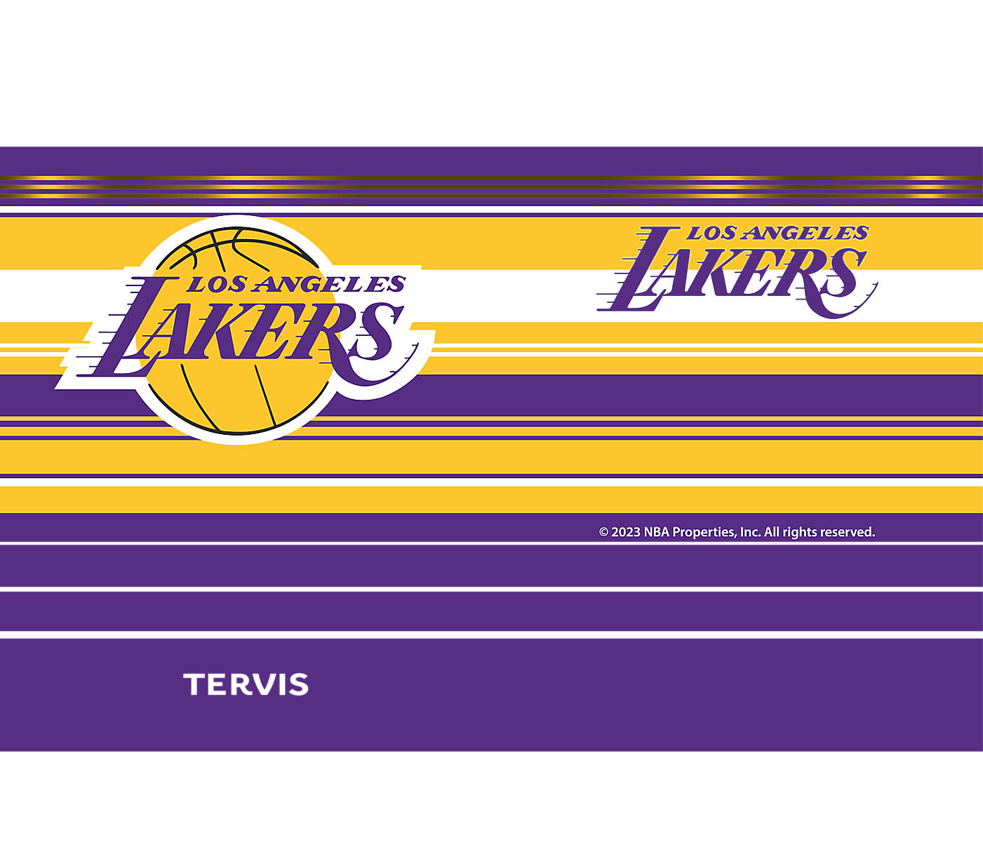 NBA® Los Angeles Lakers - Hype Stripes Tumbler