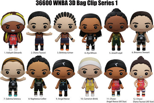 Monogram WNBA -  Series 1 - 1pcs 3D Figure Bag Clip Blind Bag