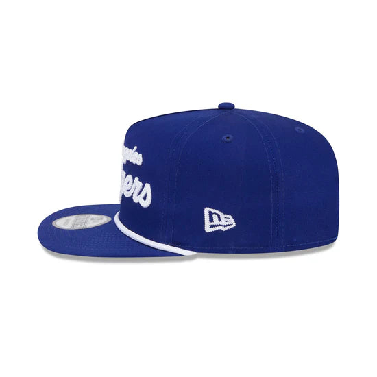 Los Angeles Dodgers - MLB Golfer Team Text Snapback Hat, New Era