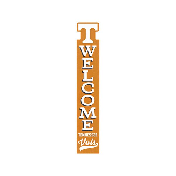 Tennessee Volunteers - Welcome Porch Leaner Textured Timber Wood Wall Decor