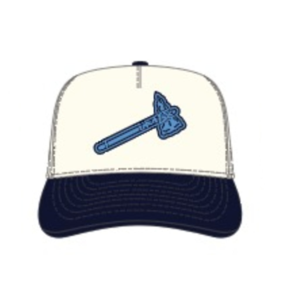 Atlanta Braves - MLB Blueberry 2Tone Logo Pinch Front Strapback Hat