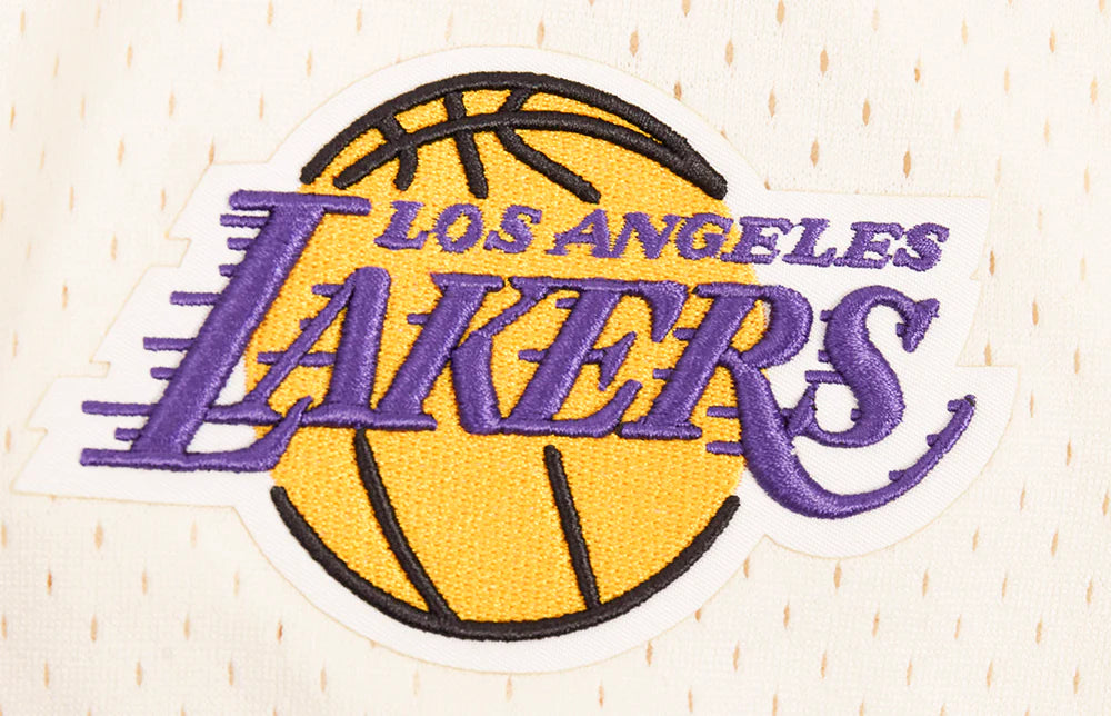 Los Angeles Lakers - NBA Roses Mesh Button Down Shirt