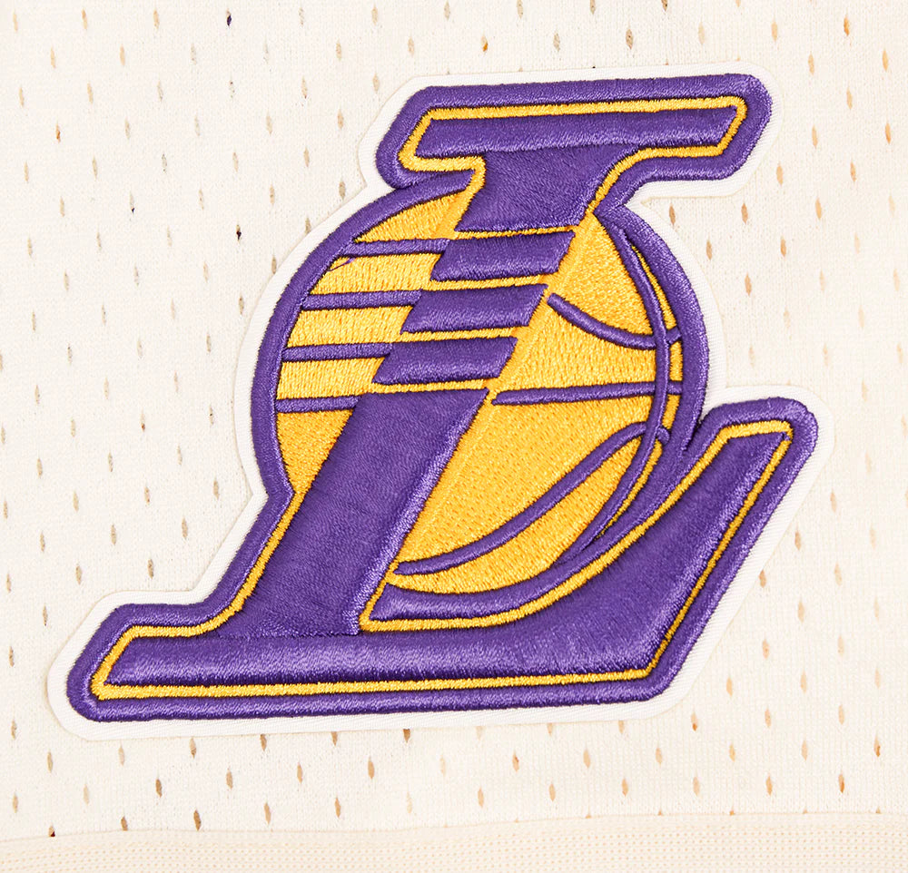 Los Angeles Lakers - NBA Roses Mesh Button Down Shirt