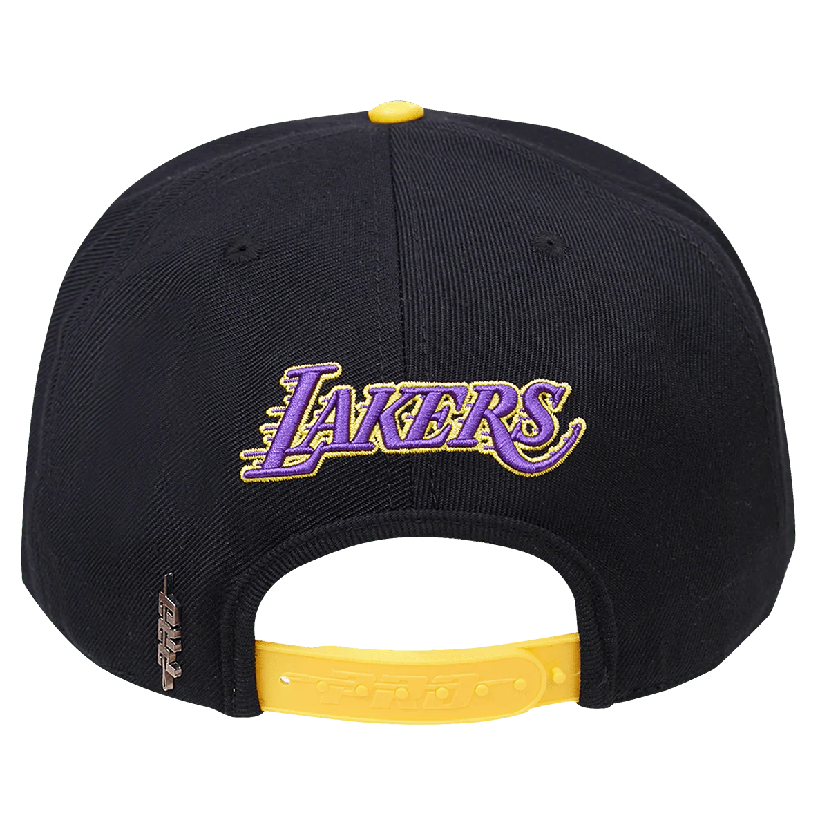 Los Angeles Lakers - NBA Old English Black Snapback Hat