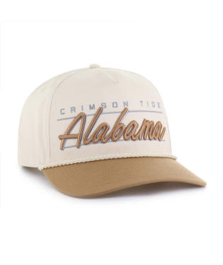 Alabama Crimson Tide -  Natural Condor Twill Hat, 47 Brand