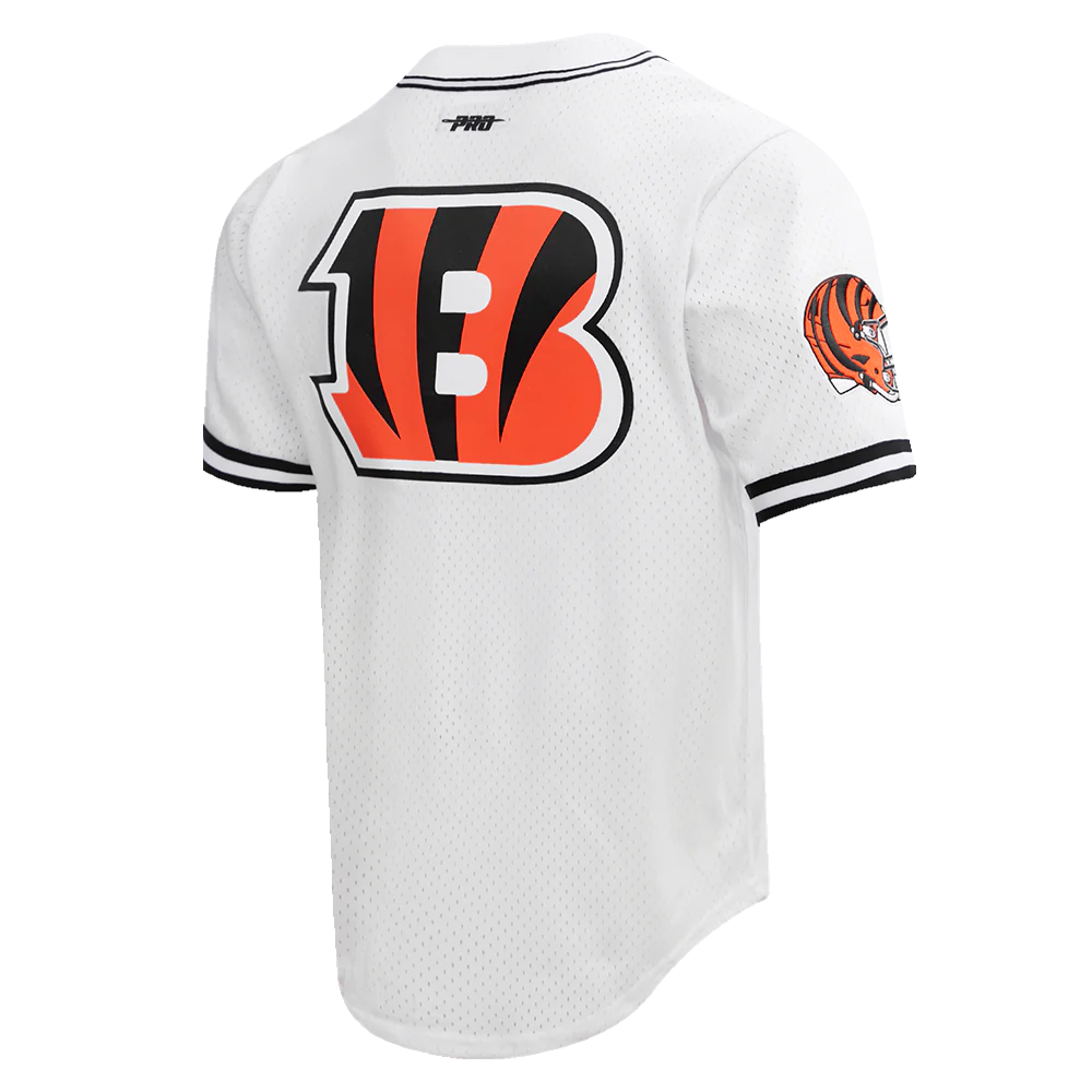 Cincinnati Bengals NFL - Joe Burrow #9 Mesh Bottom Down Men's Adult Shirt