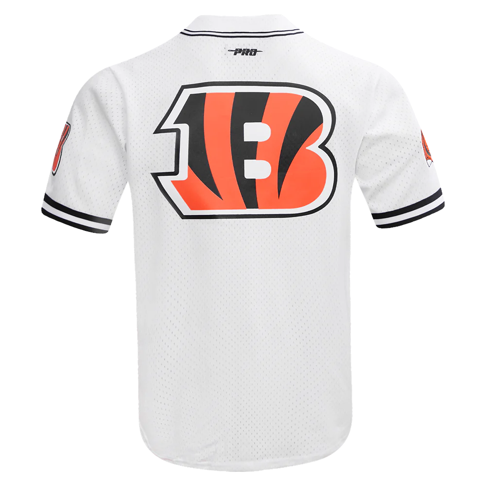 Cincinnati Bengals NFL - Joe Burrow #9 Mesh Bottom Down Men's Adult Shirt