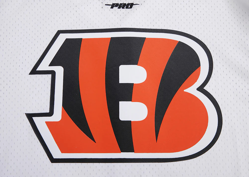 Cincinnati Bengals NFL - Joe Burrow #9 Mesh Bottom Down Men's Adult Shirt