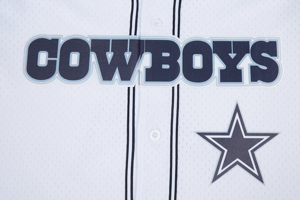 Dallas cowboys NFL - Logo Classic Mesh Bottom Down Men's Adult Shirt