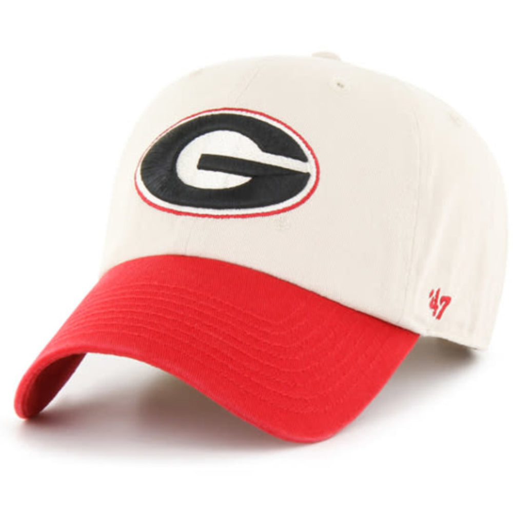 Georgia Bulldogs - NCC Bone Local Clean Up Hat, 47 Brand