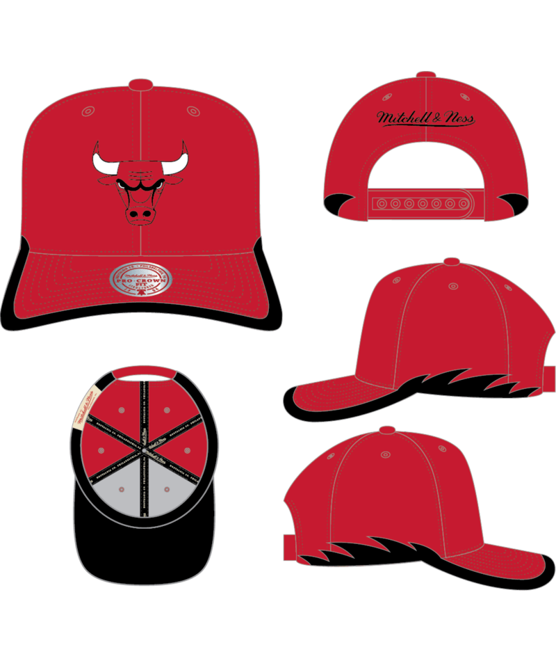 Chicago Bulls - MLB Color Up Pro Red Snapback Trucker Hat