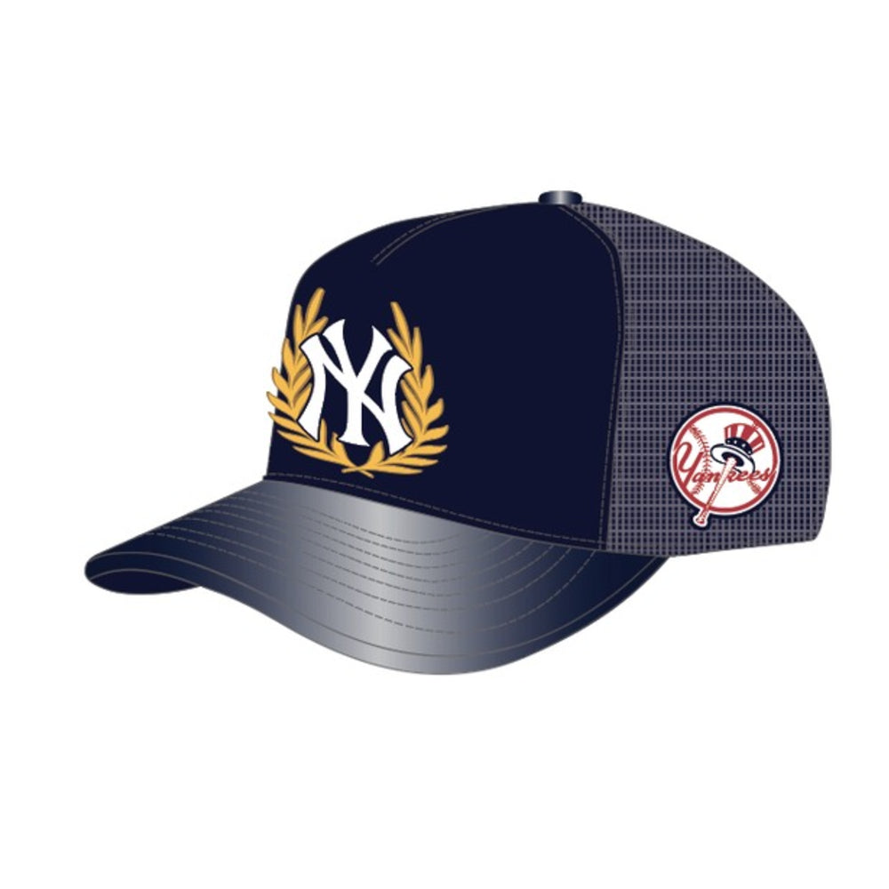 New York Yankees - MLB Fastlane Pinch Pinch Front Strapback Midnight Navy Hat