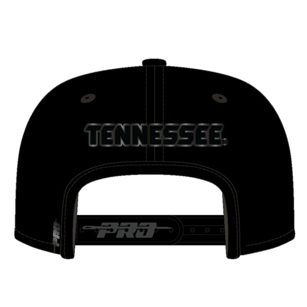 Tennessee Volunteers - NCAA Knoxville triple Black Snapback Men's Hat