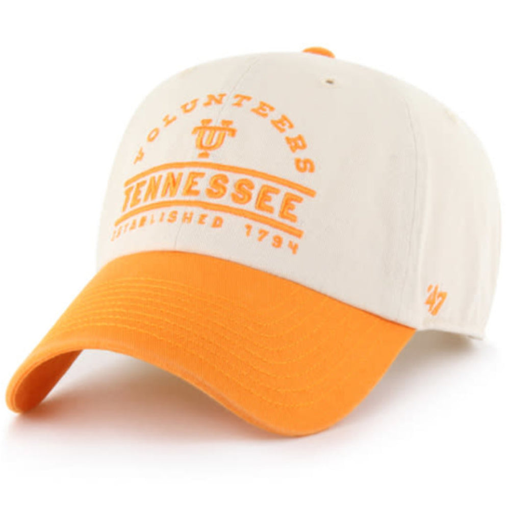 Tennessee Volunteers - Vintage Natural Windham Clean Up Hat, 47 Brand