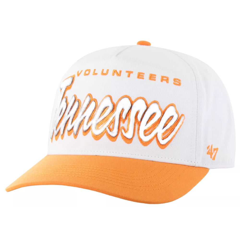 Tennessee Volunteers - Vintage White Drop Shadow Hitch RF Hat