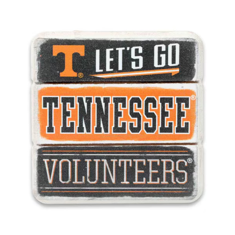 Tennessee Volunteers - University of Tennessee Knoxville Planked Wood Magnet