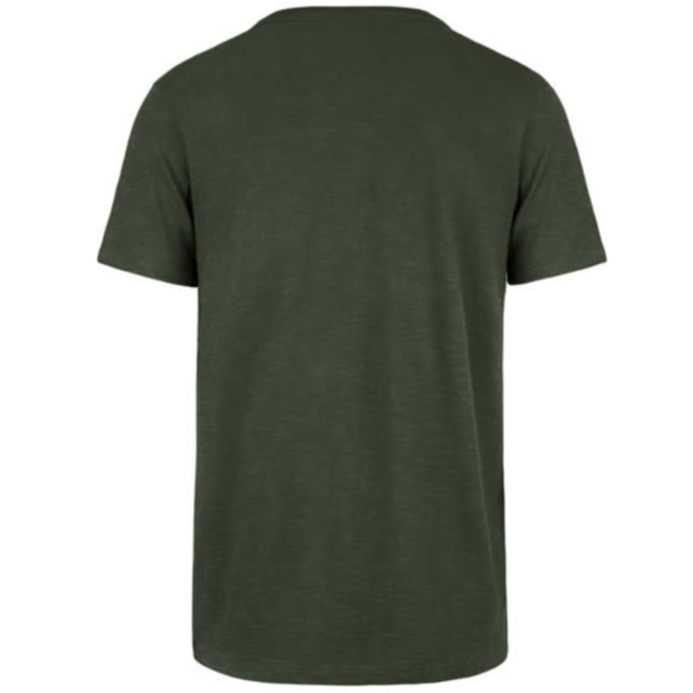 Miami Hurricanes - Vintage Bottle Green Grit Scrum T-Shirt