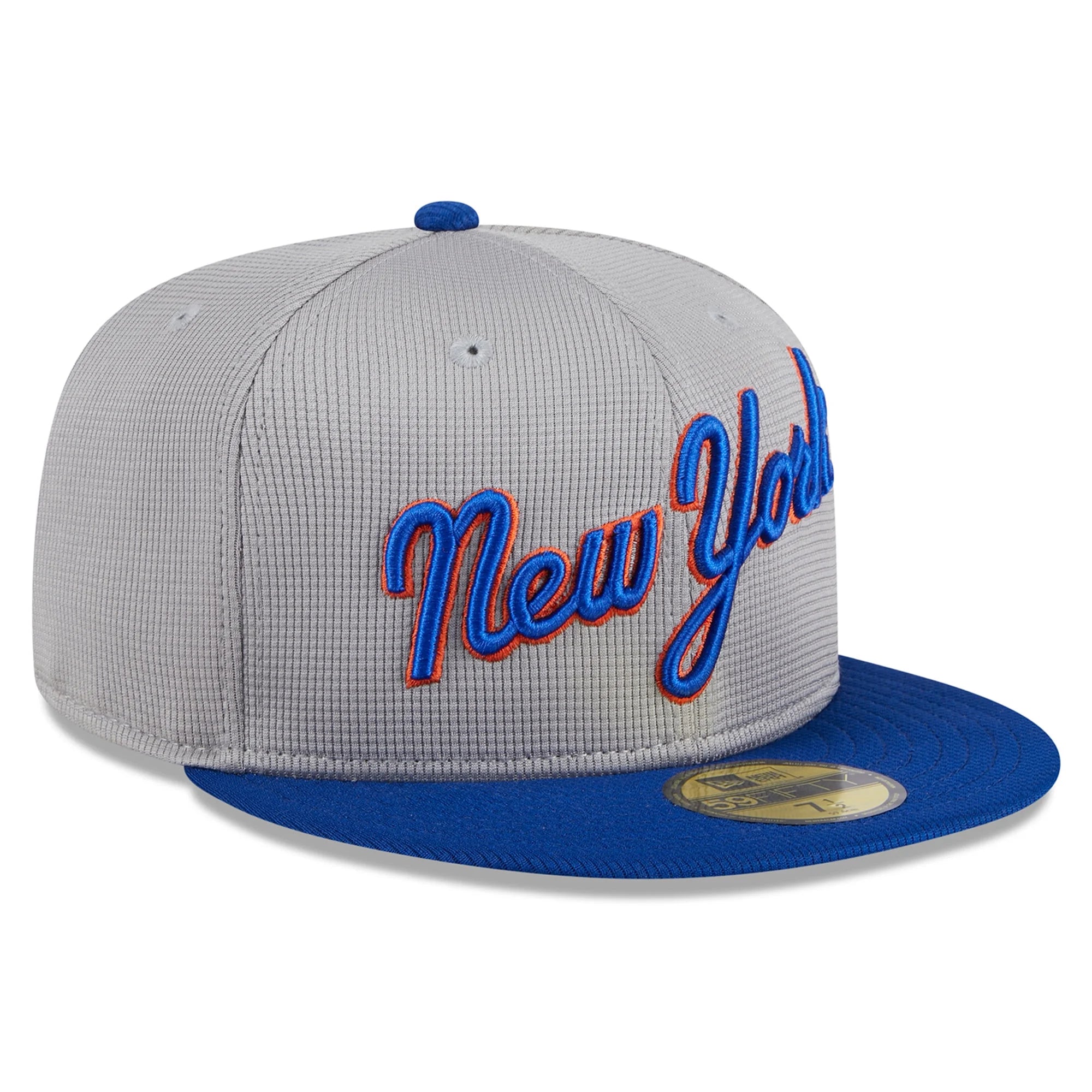 New York Mets - MLB 59Fifty Batting Practice Gray Snapback Hat, New Era
