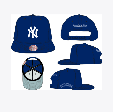 MLB New York Yankees Evergreen Navy Snapback Hat