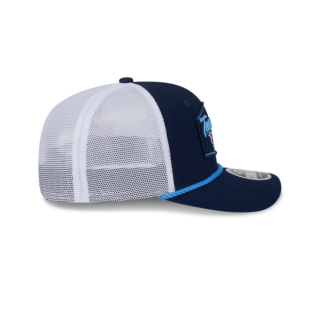 Tennessee Titans - 9Seventy Patch Stretch-Snap Trucker Hat, New Era