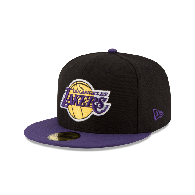 Los Angeles Lakers - NBA 59Fifty 2Tone Fitted Snapback Hat, New Era