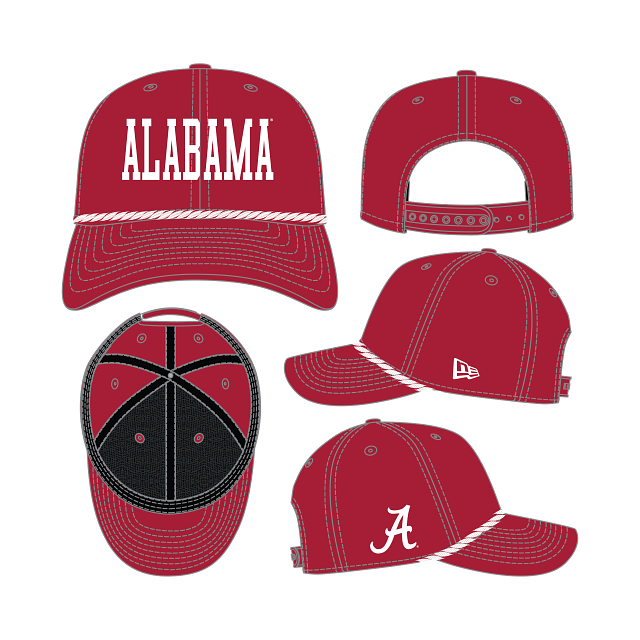 Alabama Crimson Tide - 9Seventy Stretch-Snap OTC Hat, New Era